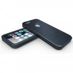 Wholesale Apple iPhone 5 5S Strong Armor Hybrid with Stand (Navy Blue)